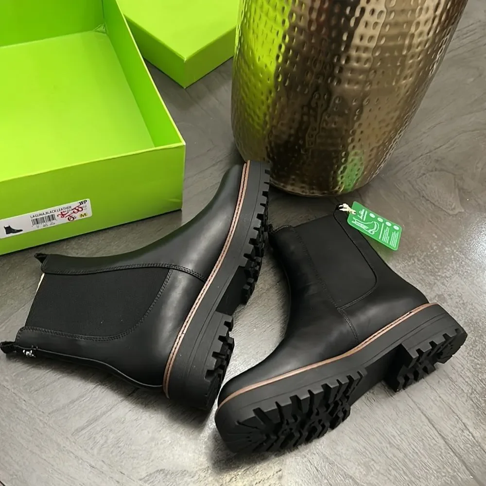 Sam Edelman Laguna Waterproof Lug Sole Chelsea Boot - Picture 9 of 12